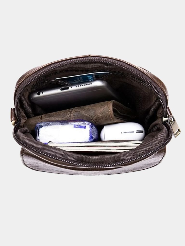 Borsa a tracolla in pelle Essential - Aurelio Club