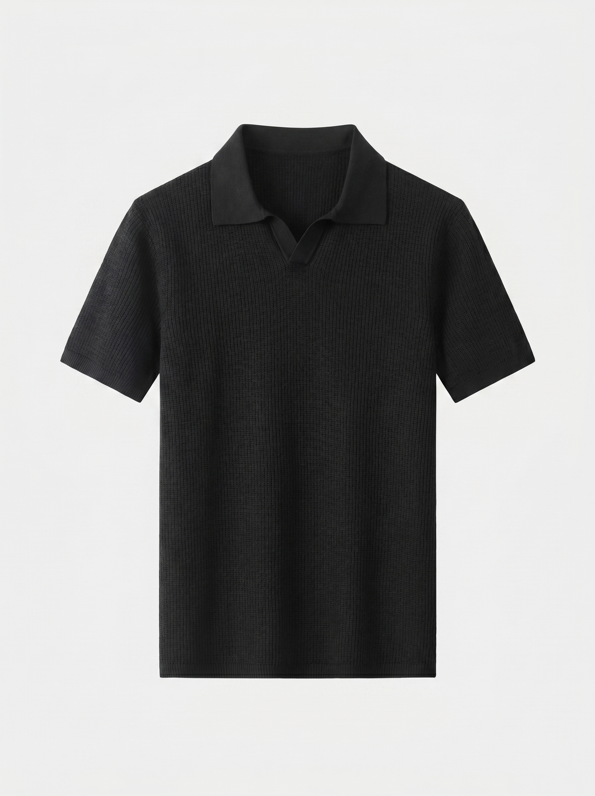 Polo in maglia senza bottoni - Aurelio Club