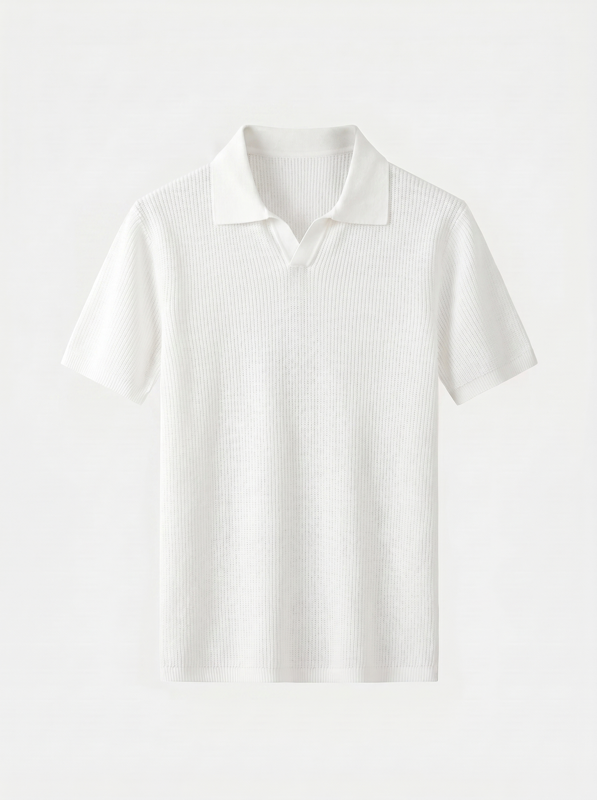 Polo in maglia senza bottoni - Aurelio Club