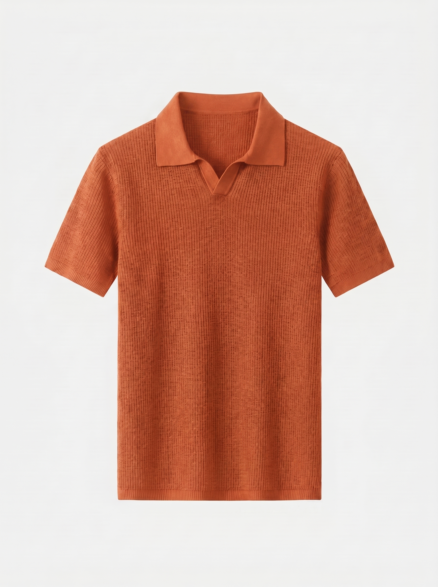 Polo in maglia senza bottoni - Aurelio Club