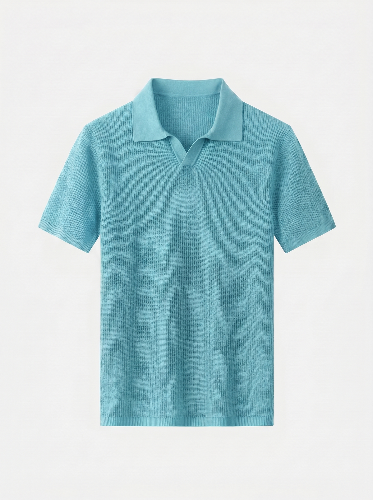 Polo in maglia senza bottoni - Aurelio Club