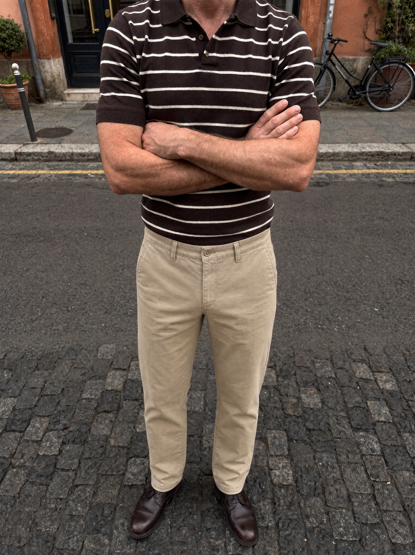 Pantaloni Minimal a gamba dritta - Aurelio Club