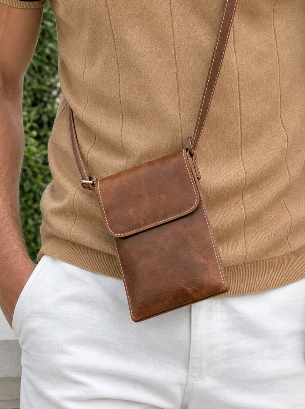Mini borsa uomo a tracolla - Aurelio Club