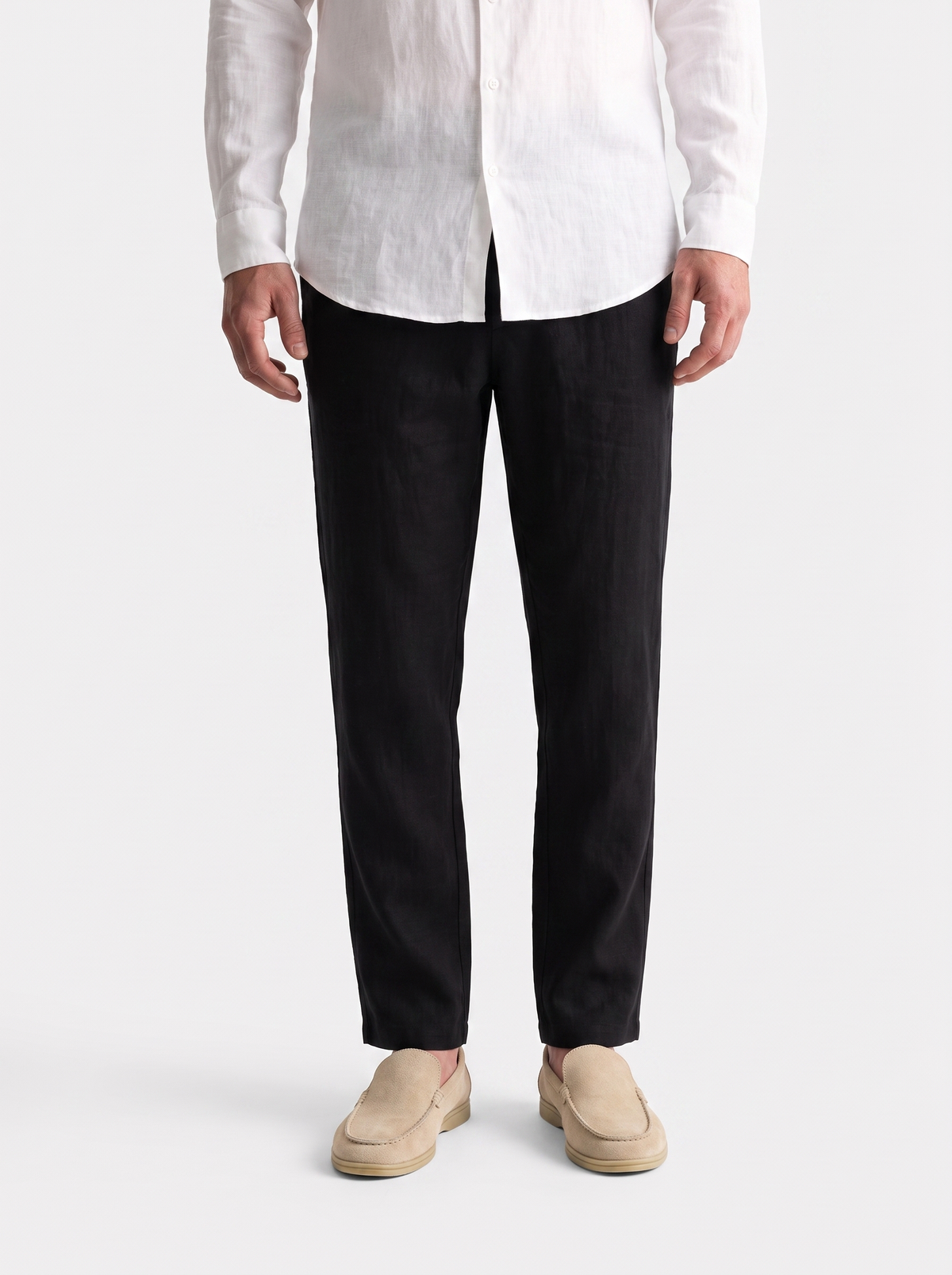 Completo Sabbia con camicia, pantaloni e mocassini - Aurelio Club