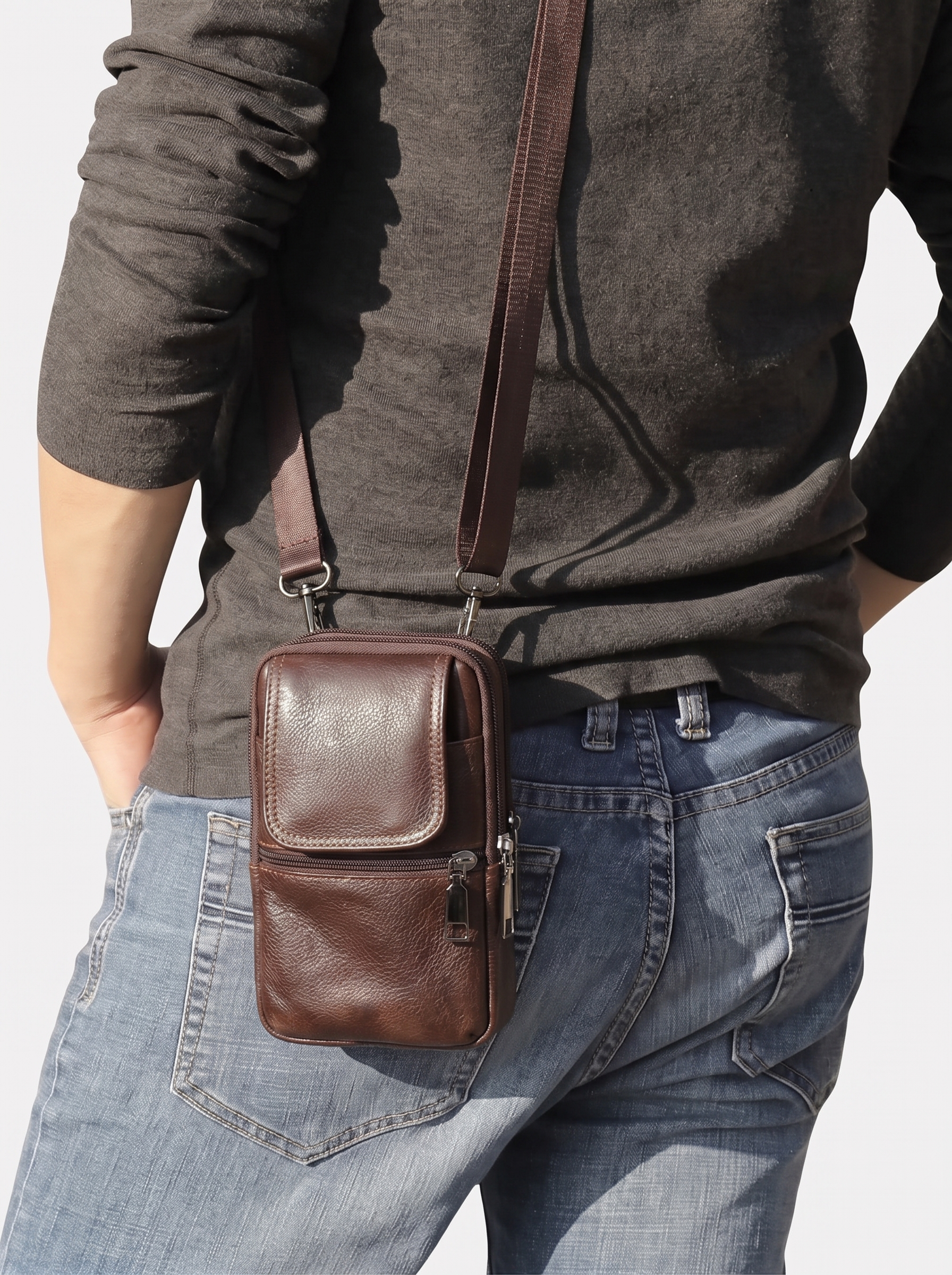 Borsa a tracolla compatta Voyager - Aurelio Club