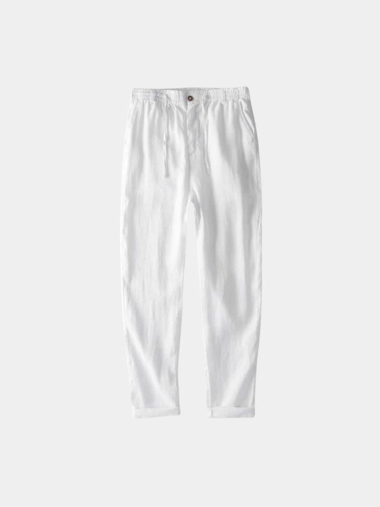 Pantaloni Laguna in lino dalla linea rilassata - Aurelio Club