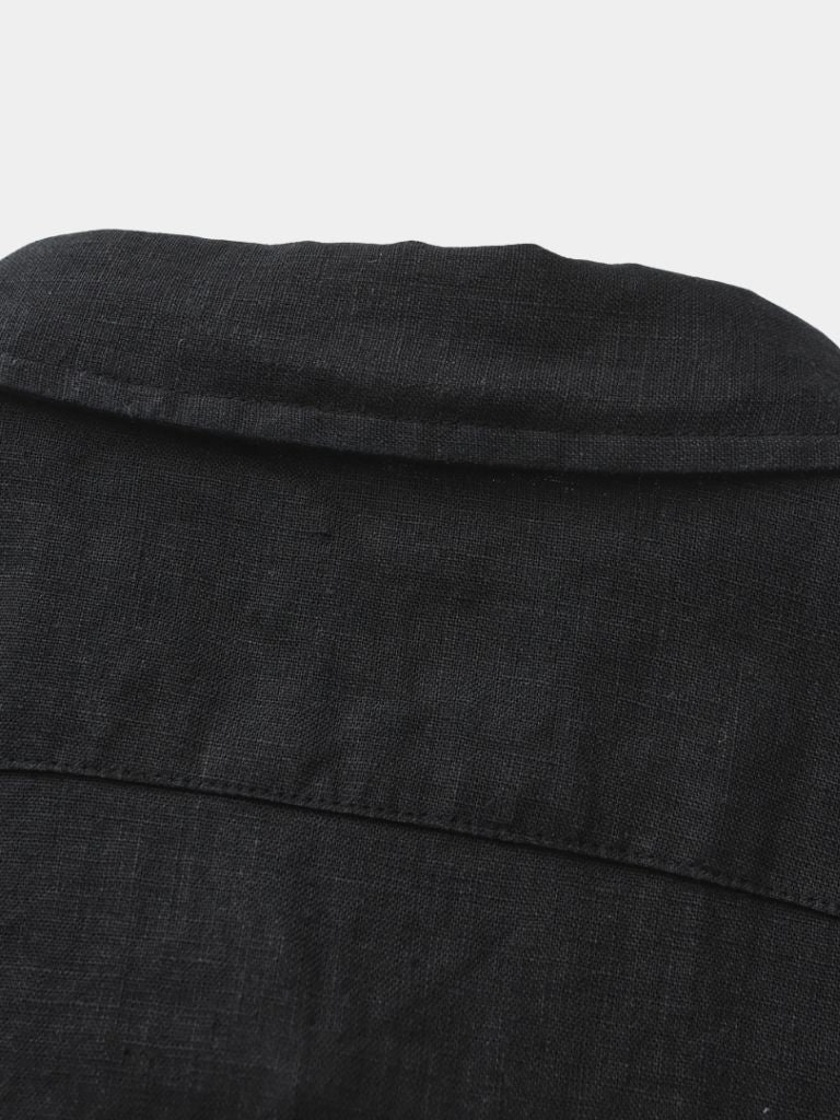 Completo Noire con camicia, pantaloni e mocassini - Aurelio Club
