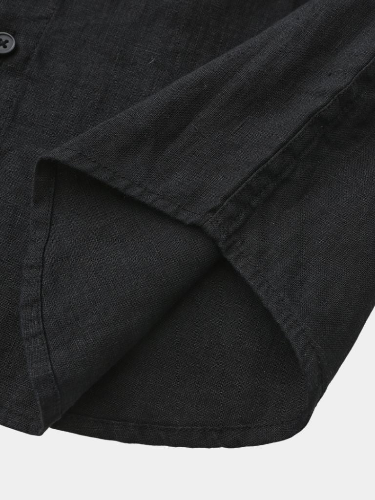 Completo Noire con camicia, pantaloni e mocassini - Aurelio Club