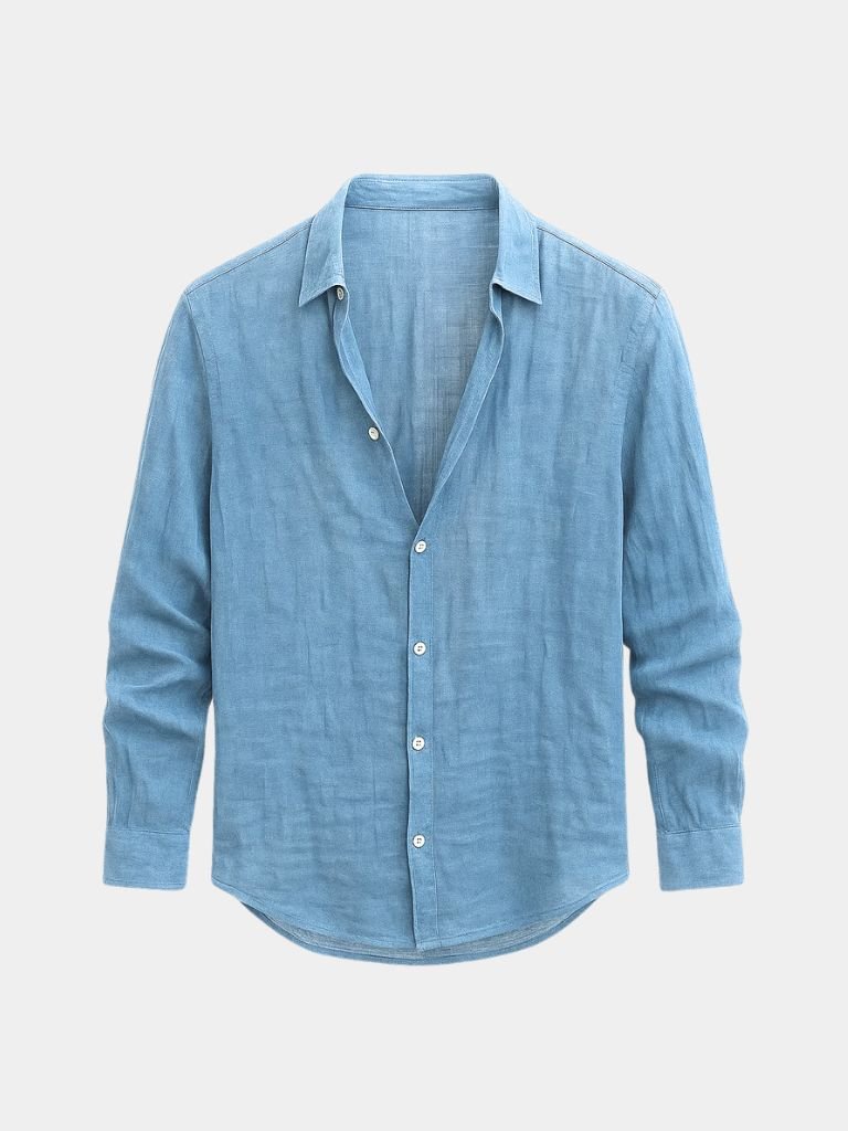 Camicia estiva Reverie in lino a maniche lunghe - Aurelio Club