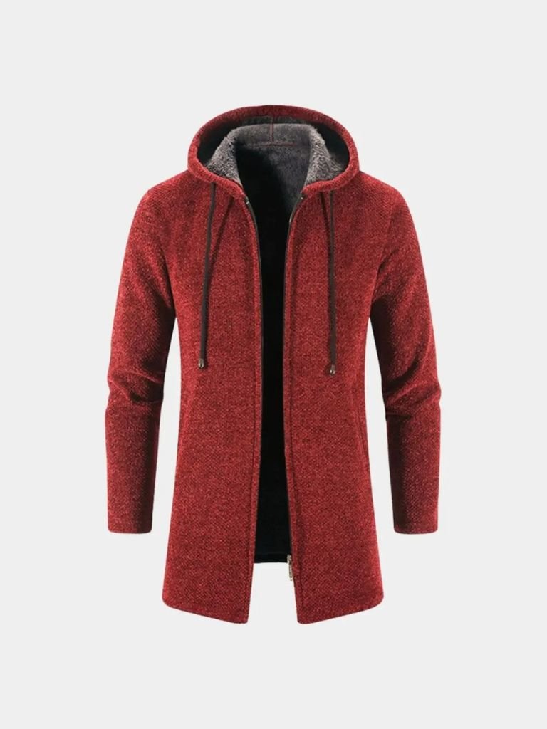 Cappotto Lugano in maglia con cappuccio - Aurelio Club