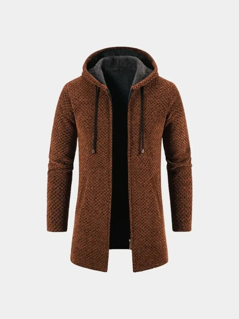 Cappotto Lugano in maglia con cappuccio - Aurelio Club