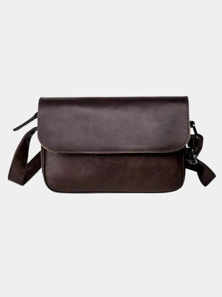 Borsa Milano in pelle a tracolla - Aurelio Club