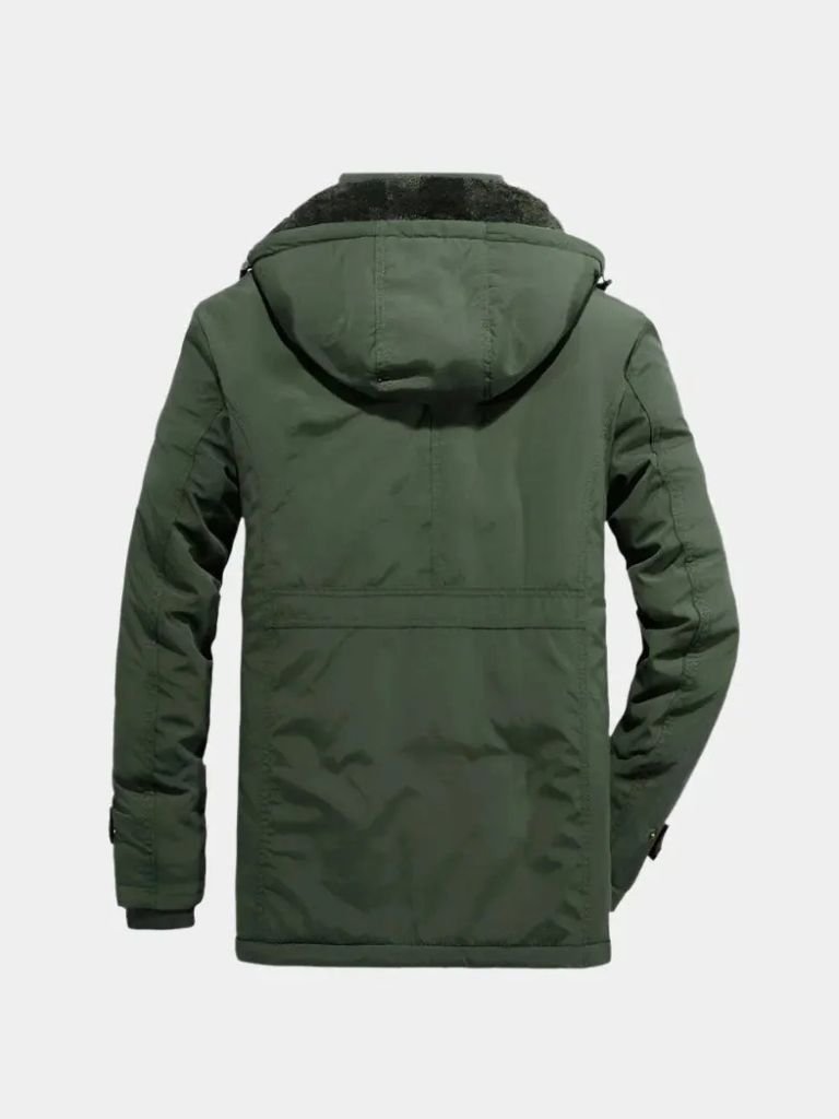 Giacca con cappuccio d'ispirazione militare - Aurelio Club