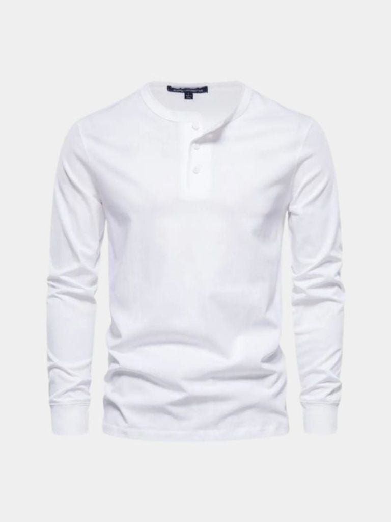 Maglia serafino a maniche lunghe Minimal - Aurelio Club