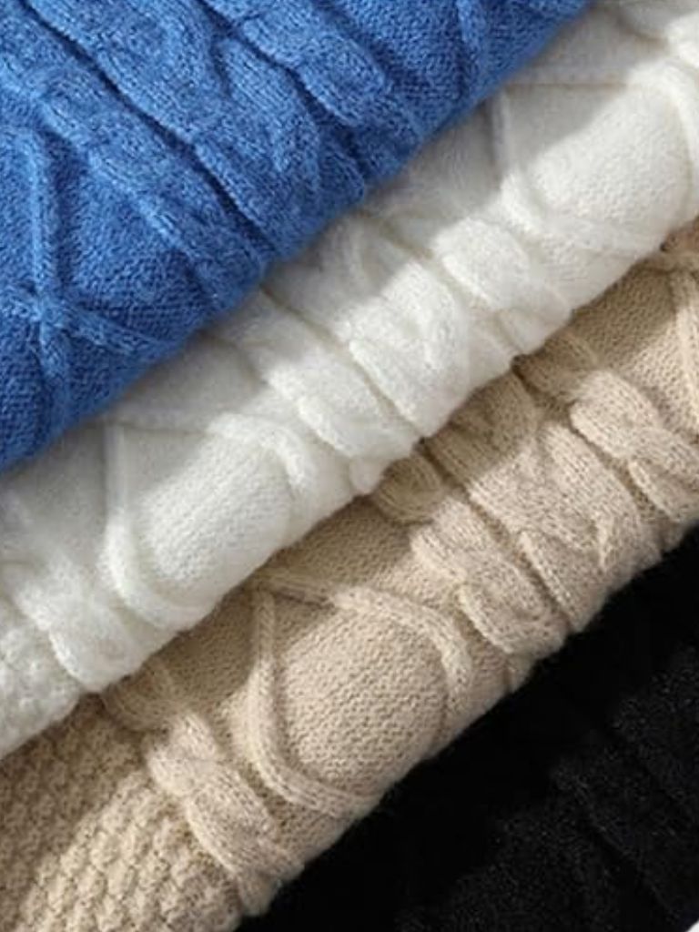 Pullover Minimal con lavorazione a rilievo - Aurelio Club
