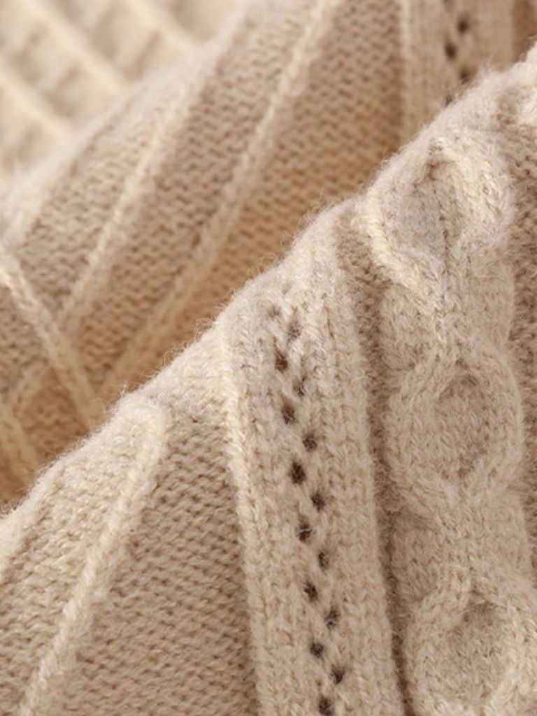 Pullover Minimal con lavorazione a rilievo - Aurelio Club