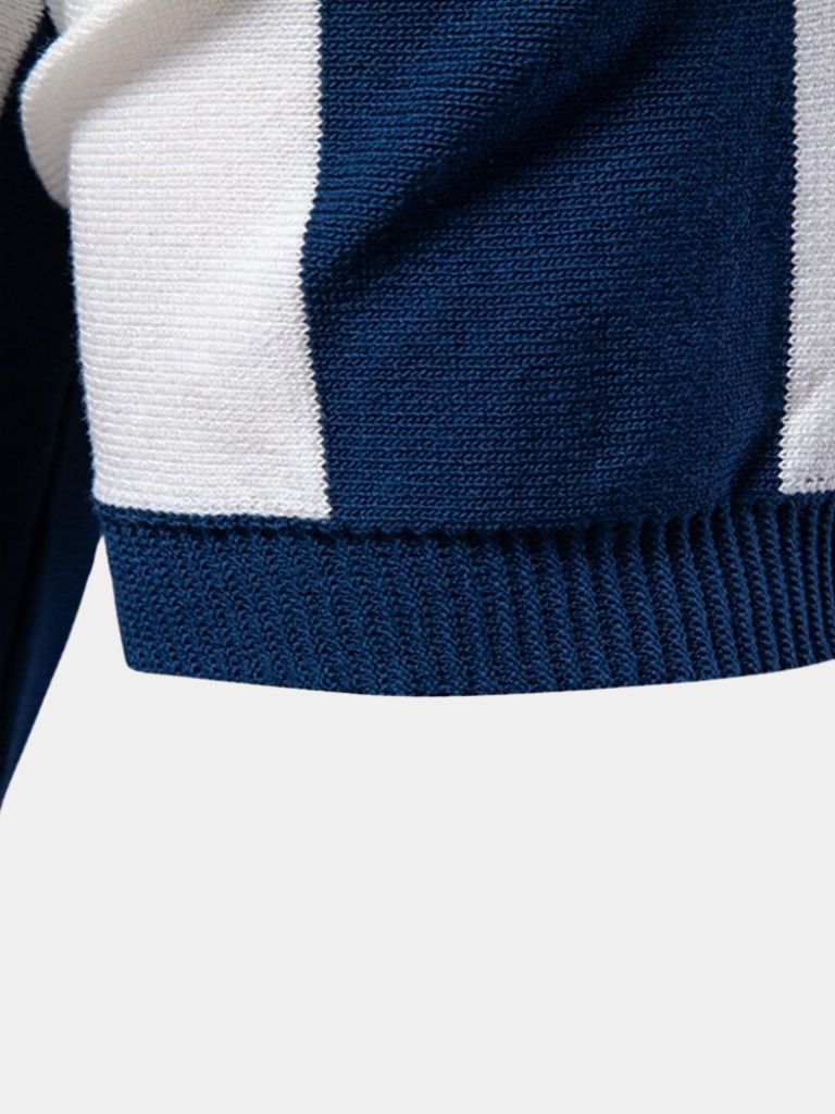 Polo con motivo a righe Classic - Aurelio Club