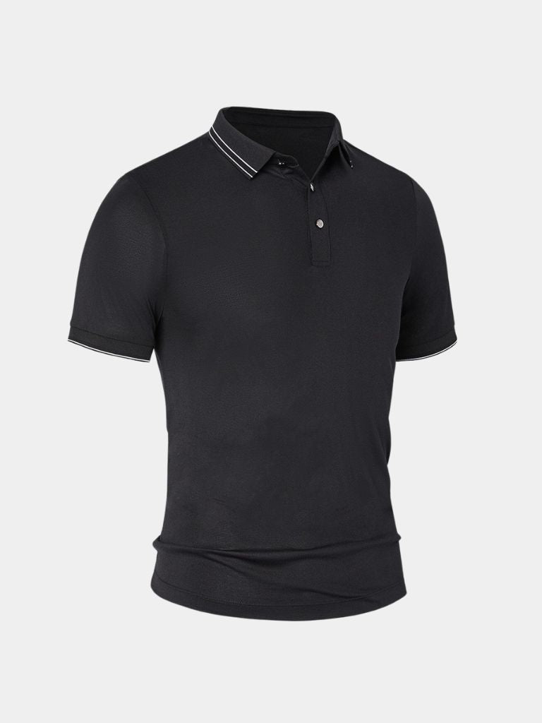 Polo Obsidian con profili - Aurelio Club