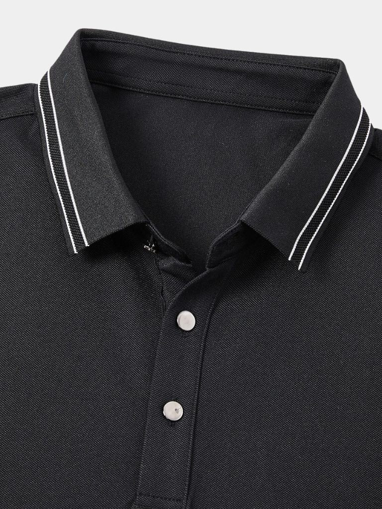 Polo Obsidian con profili - Aurelio Club