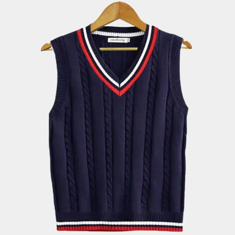 Gilet in maglia d'ispirazione classica - Aurelio Club