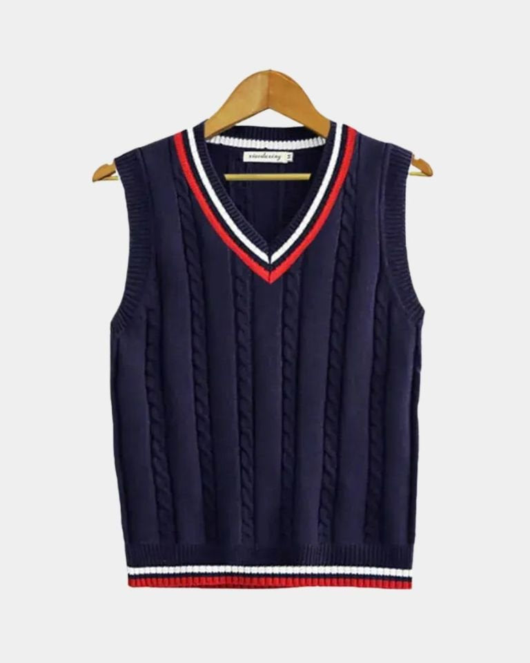 Gilet in maglia d'ispirazione classica - Aurelio Club