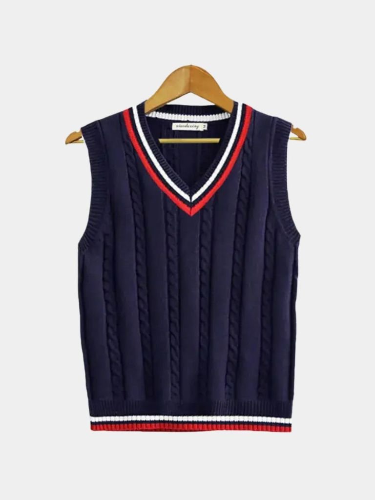 Gilet in maglia d'ispirazione classica - Aurelio Club