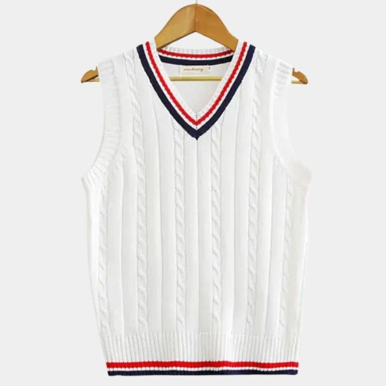 Gilet in maglia d'ispirazione classica - Aurelio Club