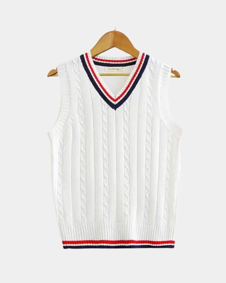 Gilet in maglia d'ispirazione classica - Aurelio Club