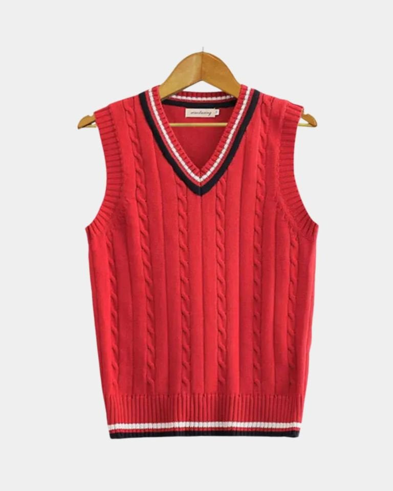 Gilet in maglia d'ispirazione classica - Aurelio Club