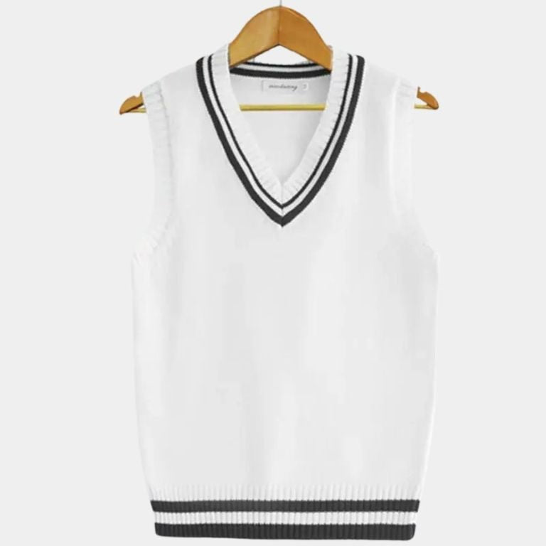Gilet in maglia d'ispirazione classica - Aurelio Club