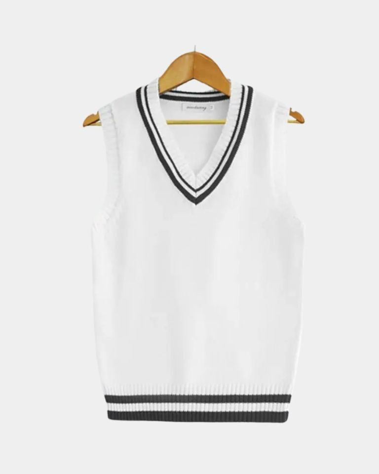 Gilet in maglia d'ispirazione classica - Aurelio Club