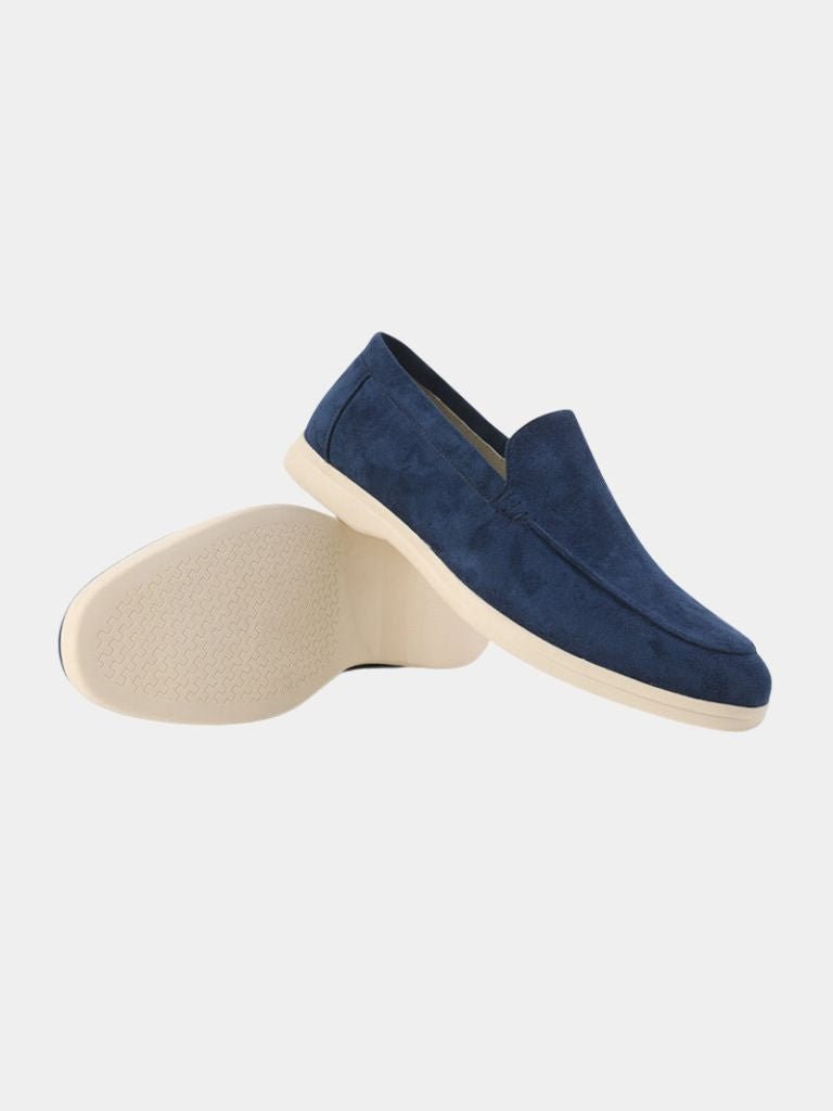 Completo Oxford con cardigan, pantaloni e mocassini - Aurelio Club