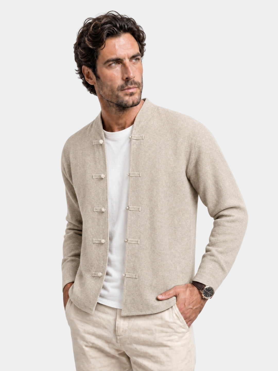 Cardigan Torino in cashmere - Aurelio Club