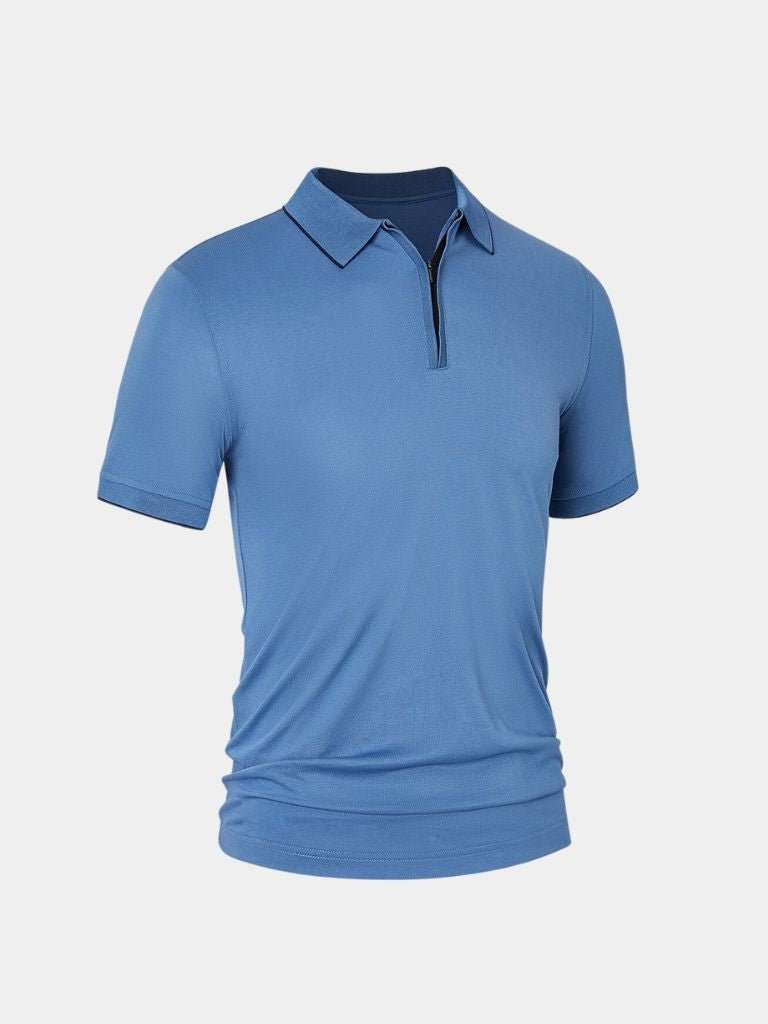 Polo Regis con zip corta - Aurelio Club