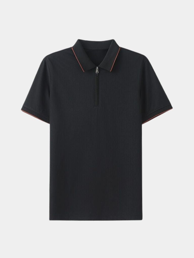 Polo Regis con zip corta - Aurelio Club