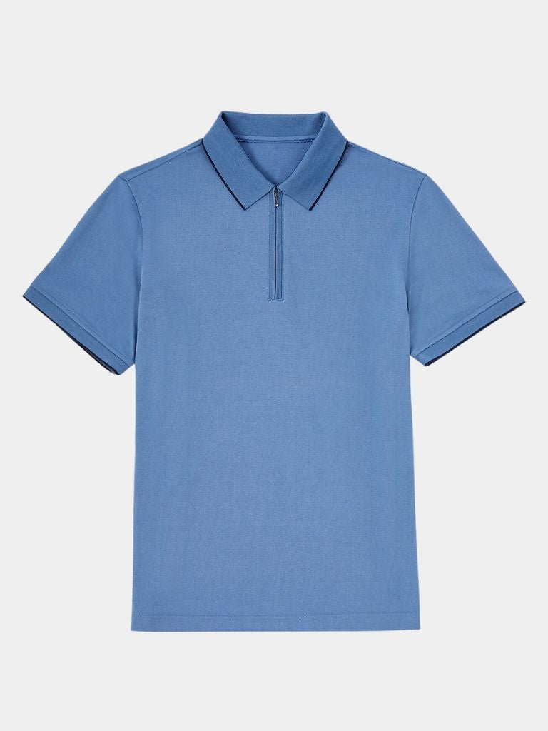 Polo Regis con zip corta - Aurelio Club