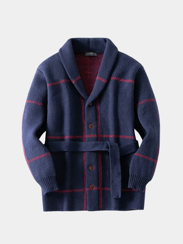 Cappotto Roma in maglia con cintura - Aurelio Club