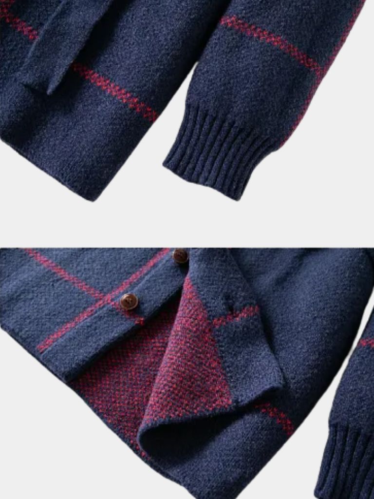 Cappotto Roma in maglia con cintura - Aurelio Club