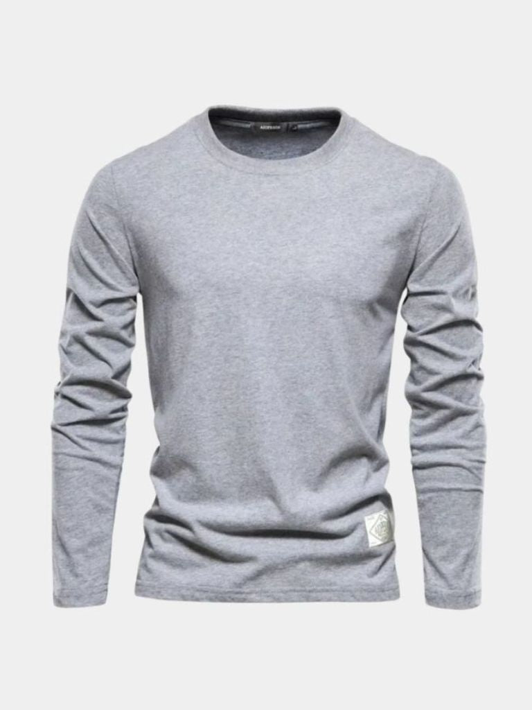 T-shirt slim a maniche lunghe - Aurelio Club