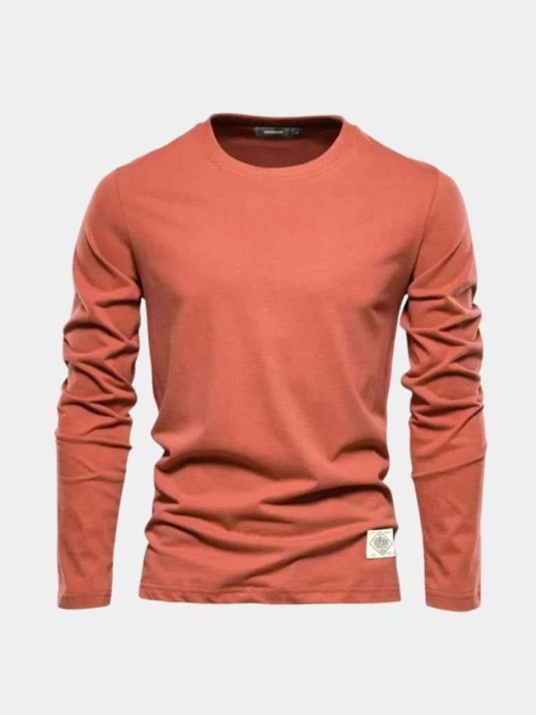 T-shirt slim a maniche lunghe - Aurelio Club