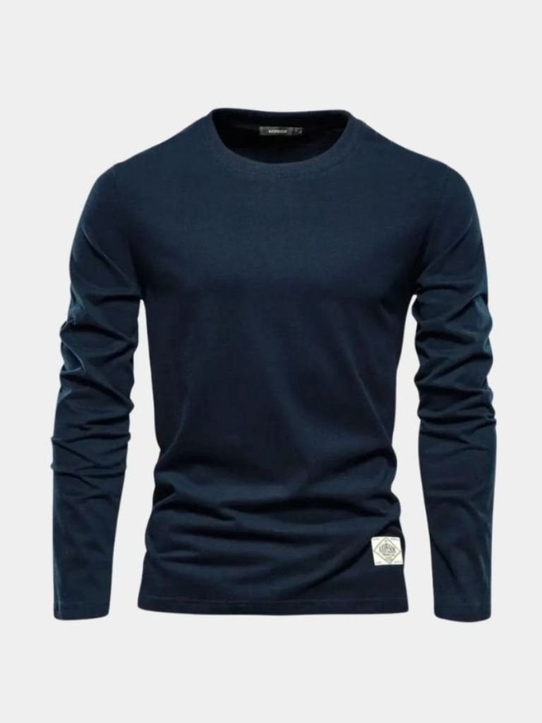 T-shirt slim a maniche lunghe - Aurelio Club