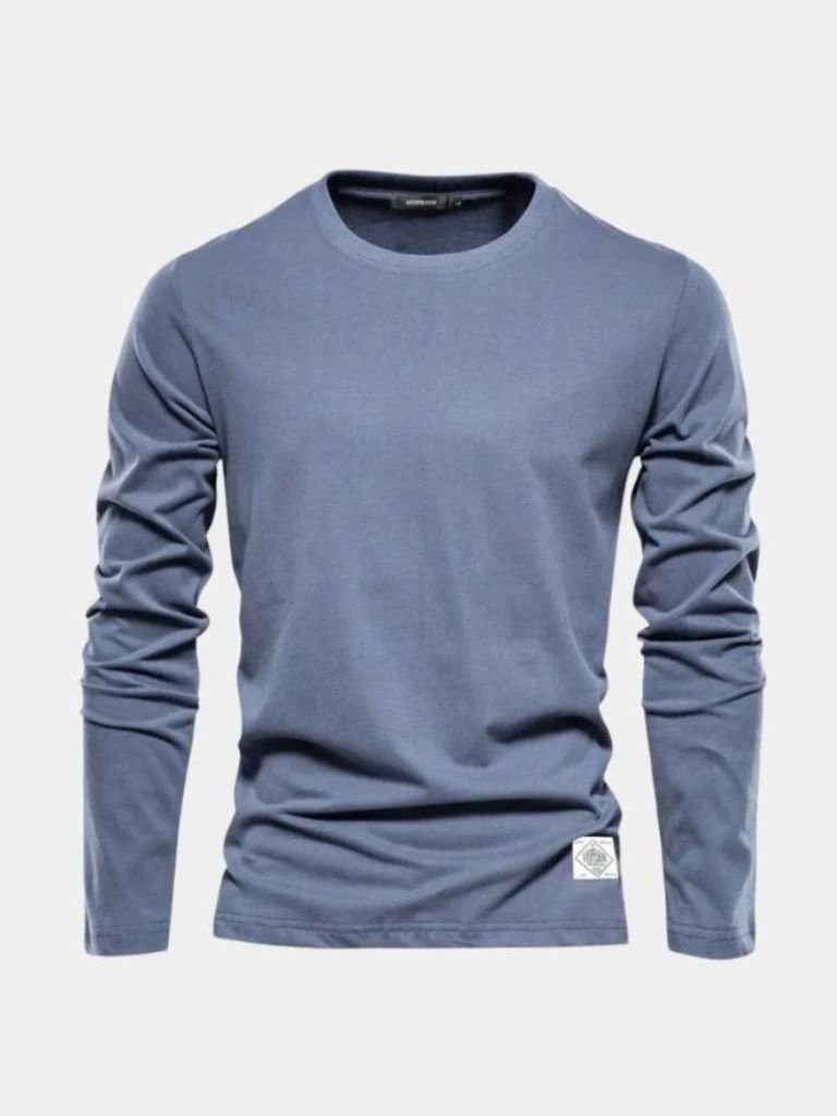 T-shirt slim a maniche lunghe - Aurelio Club