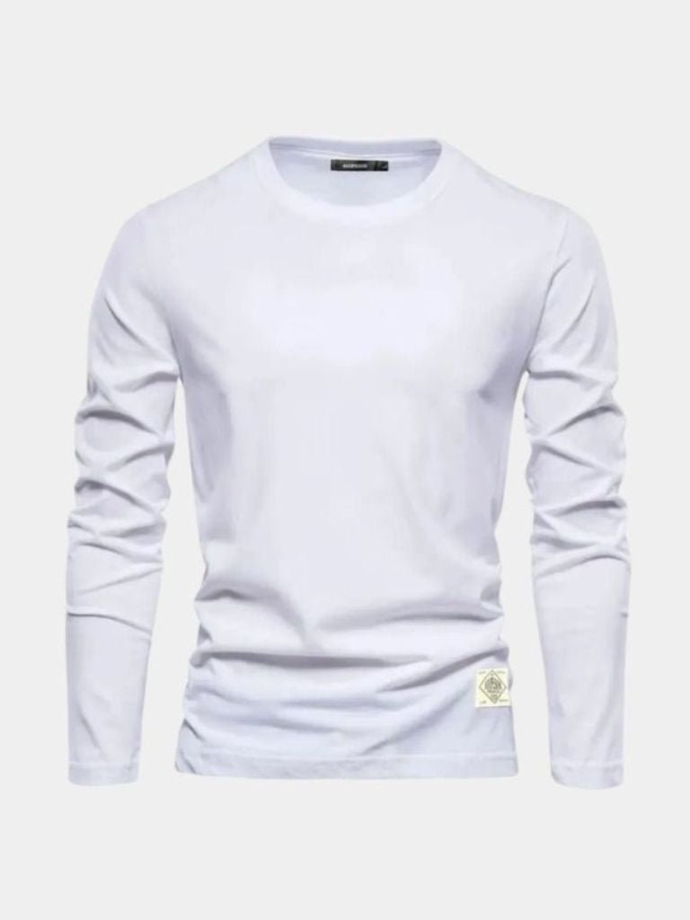 T-shirt slim a maniche lunghe - Aurelio Club