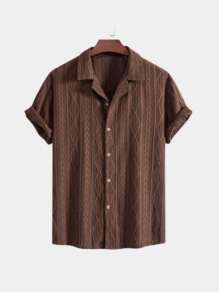 Camicia Valmoré a maniche corte con bottoni - Aurelio Club