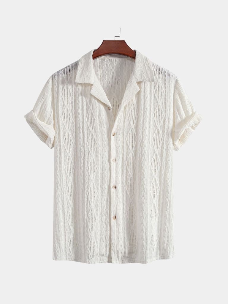 Camicia Valmoré a maniche corte con bottoni - Aurelio Club