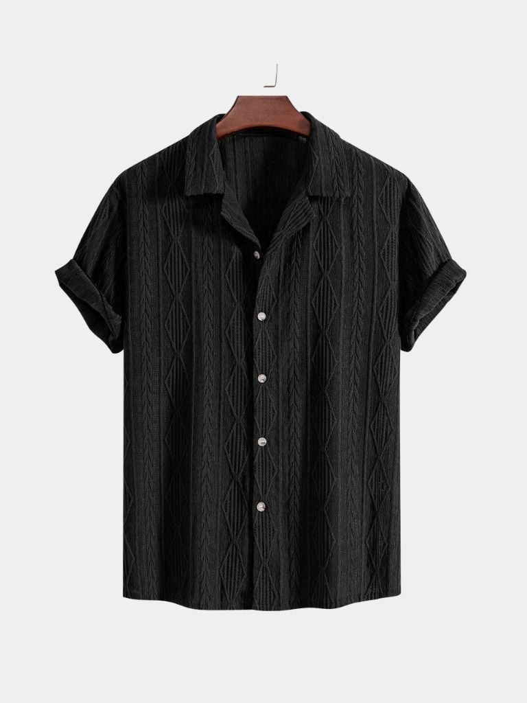 Camicia Valmoré a maniche corte con bottoni - Aurelio Club