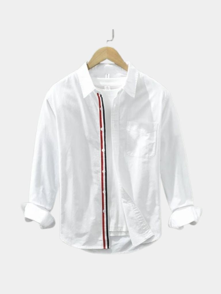 Camicia Vincenzo in lino a maniche lunghe - Aurelio Club