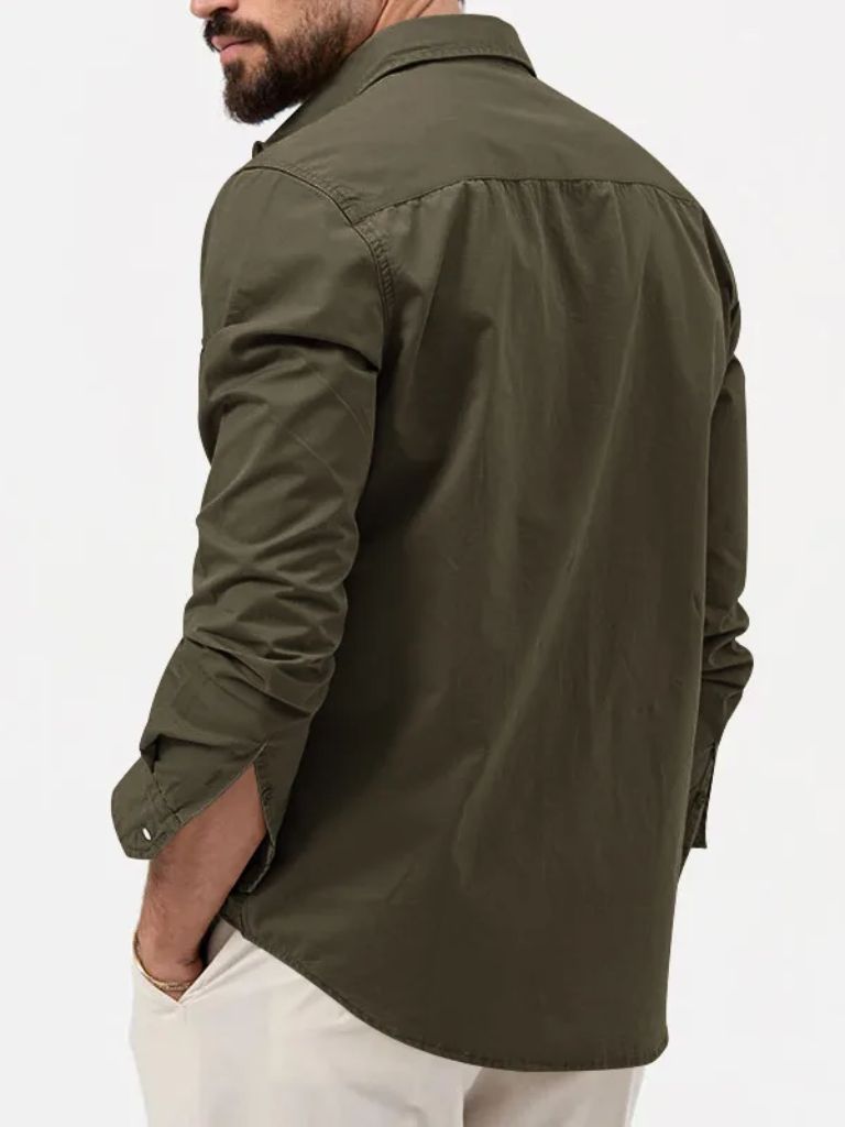 Camicia a maniche lunghe d'ispirazione vintage - Aurelio Club