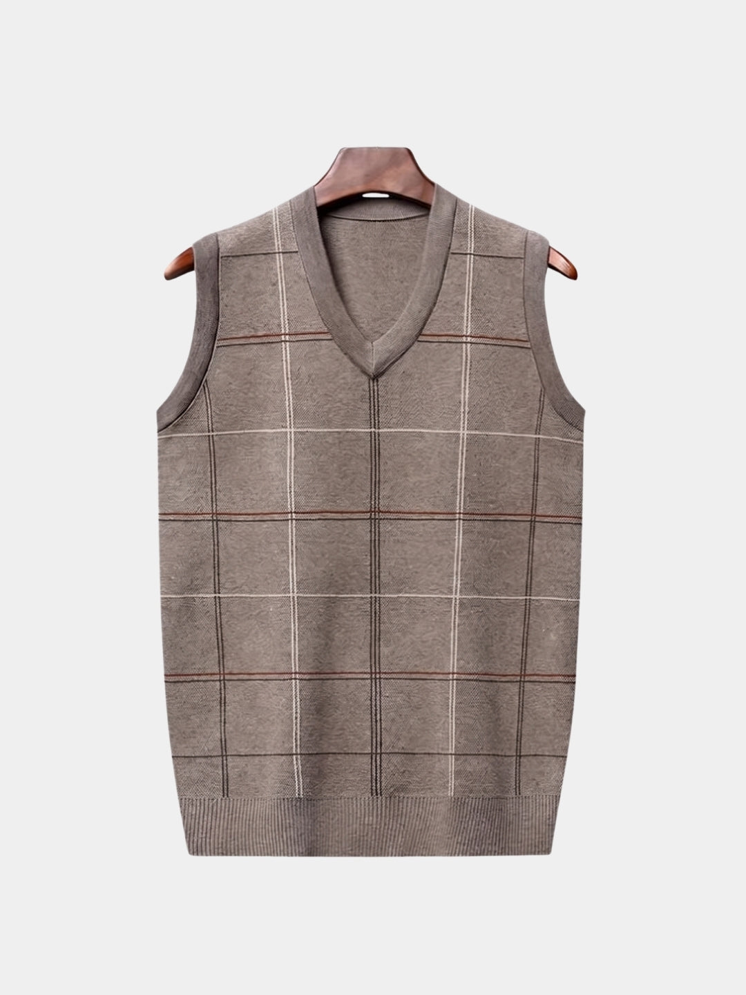Gilet Academic in maglia a quadri - Aurelio Club