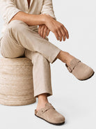 Sabot in pelle scamosciata Essential - Aurelio Club